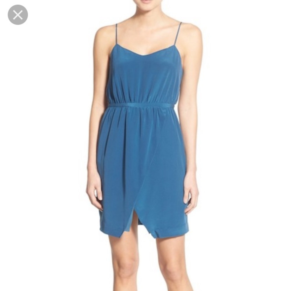 Madewell silk sandstar mini dress
